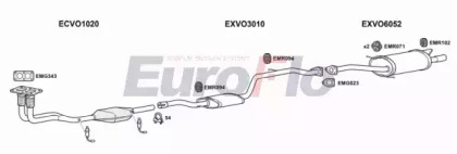 Система выпуска ОГ EuroFlo VOS4020 2008B